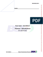 Sni Iso 8032 2014 Kayu Lapis PDF