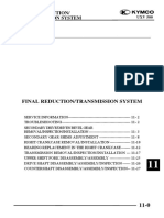 UXV 500 Final Reduction Transmission Guide