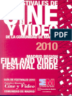 Guía de Festivales de Cine y Vídeo de La Comunidad de Madrid 2010