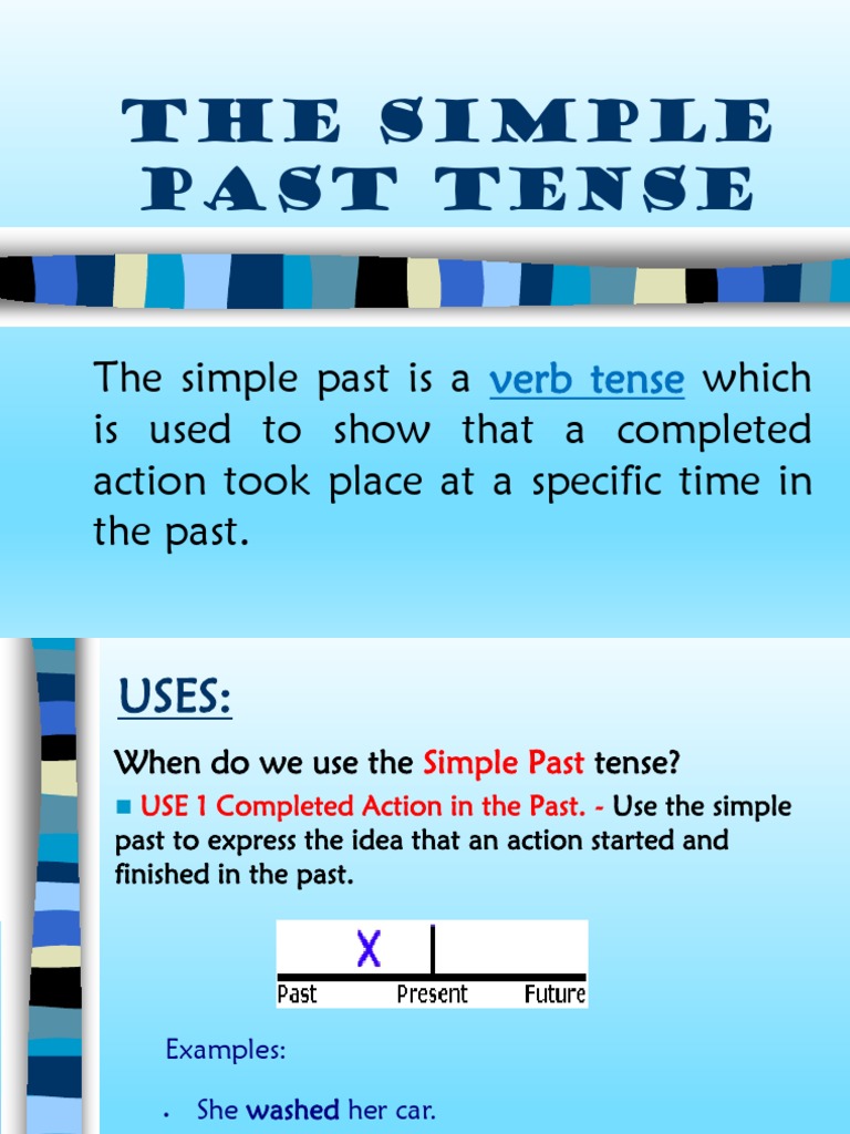 Simple Past | Grammatical Tense | Verb