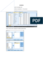 Baremos en SPSS