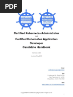 CKA CKAD Candidate Handbook v1.2