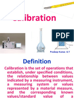 Calibration: Pradeep Kumar. G.T