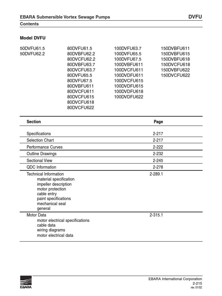Submersible Pump Spare Parts Guide | PDF | Electric Motor | Horsepower