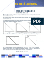 Origami Suma Por Diferencia