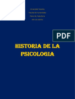 Historia de La Psicologia