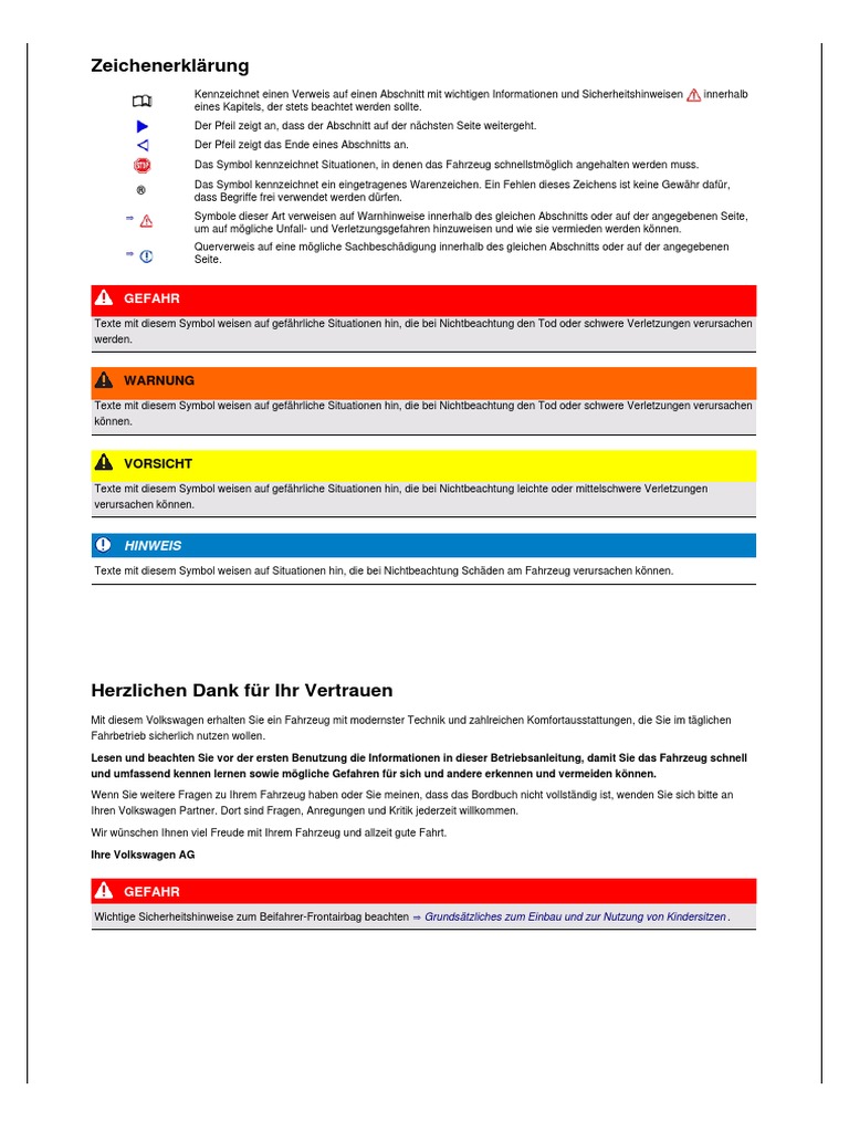 Bedienungsanleitung Passat B8 Komplett