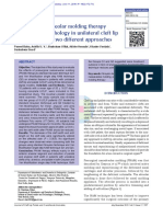 Effects of Nasoalveolar Molding Therapy On Alveolar Morphology in Unilateral Cleft Lip and Palate Using Two Different Approaches