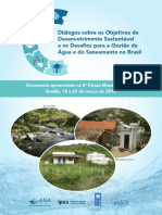 Ipea Efficiency and Regulation in the Sanitation Sector in Brazil