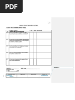 Quality System Procedure Audit Programme Proforma: Form No.21 QSP-17 02 Dated 08/02