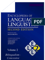 Download Brown Ed Encyclopedia of Language and Linguistics 2 by abuhamza_74 SN41356968 doc pdf