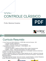 CCL - Controle Clássico. Profa. Mariana Cavalca PDF