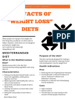 The Facts of Weight Loss Diets