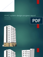 HVAC System Design Progress Report: Gian Acuña Levi Batuigas