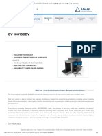 BV 100100DV - Security Parcel, Baggage and Small Cargo X-Ray Inspection PDF