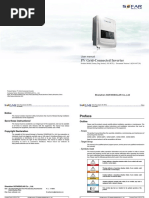 Sofarsolar Manual Sofar1100tl-3000tl