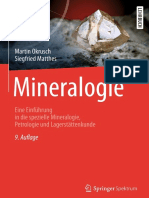 Martin Okrusch, Siegfried Matthes Mineralogie - Eine Einführung in Die Spezielle Mineralogie, Petrologie Und Lagerstättenkunde-Springer Spektrum