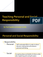 Teaching Personal and Social Responsibility