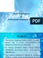 Deuterium Depleted Water Whitepaper