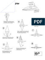 Origami - Star Wars - X-Wing StarFighter