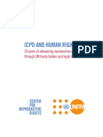 Icpd and Human Rights 20 Years