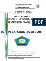 Absensi 2018-2019 Siswa - S.I