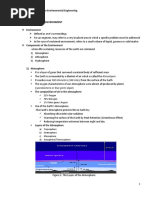 Eng'g 500: Introduction To Environmental Engineering: 21% Oxygen 78% Nitrogen 1% Other Gases (Argon)