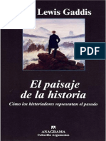 El Paisaje de La Historia John Lewis Gaddis