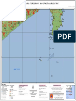 Peta Topografi Kabupaten Kotabaru/ Topographymap Ofkotabaru District