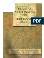 Plantas Medicinales Del Herbario Del IMSS