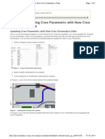 Concept: Updating Creo Parametric With New Creo Schematics Data