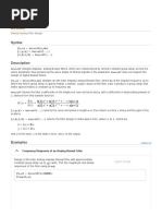 Bessel Analog Filter Design - MATLAB Besself