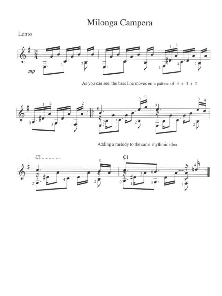 Milonga Campera Morel PDF