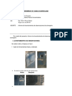 Informe #07 Levantamiento de Observaciones Fase I