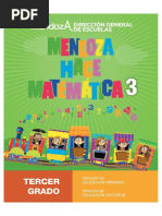 Mendoza-Hace-Matemática 3 GRADO