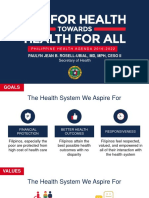 Philippine Health Agenda 2016-2022 Goals