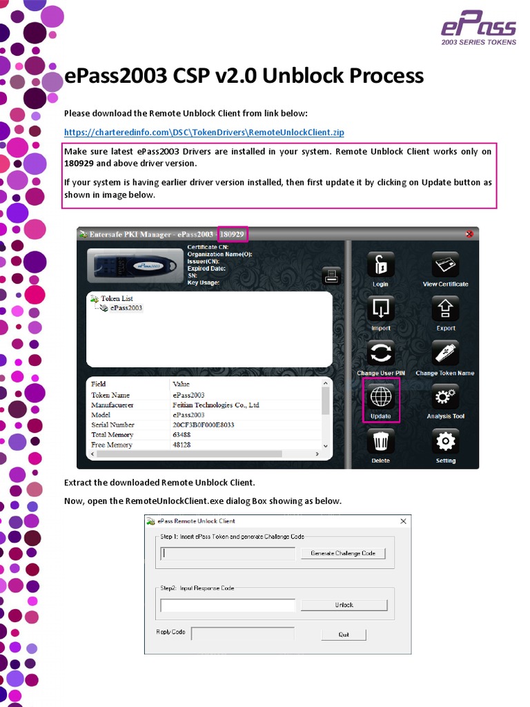 feitian pki manager epass2003 download