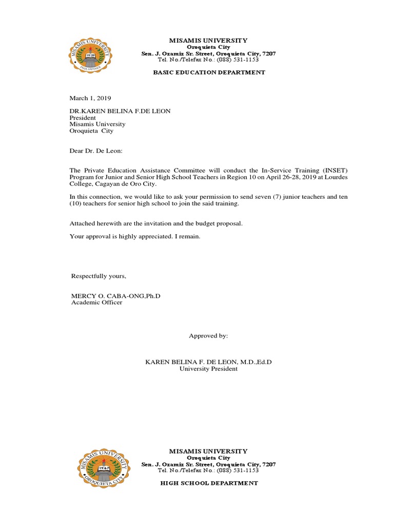 Authorization Letter | PDF | Academia