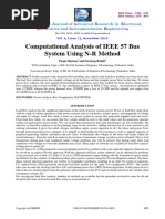 Computational Analysis of IEEE 57 Bus System Using N-R Method