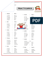 Practica de Analogias