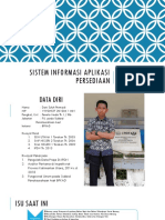 Paparan Sistem Informasi Aplikasi Persediaan