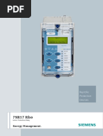 MiCOM P220 & P225 Relay Overview | PDF | Relay | Electromagnetic ...