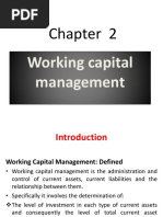 Working Capital Management