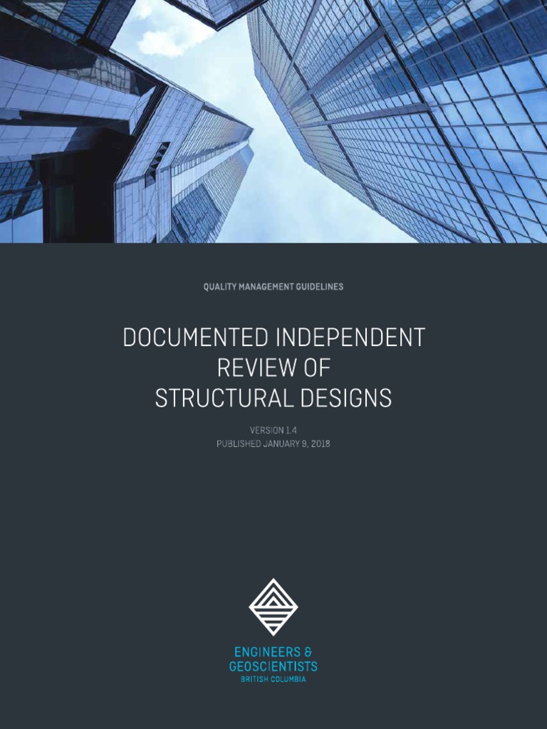 APEGBC QMG Documented Independent Review of Structural Designs PDF ...