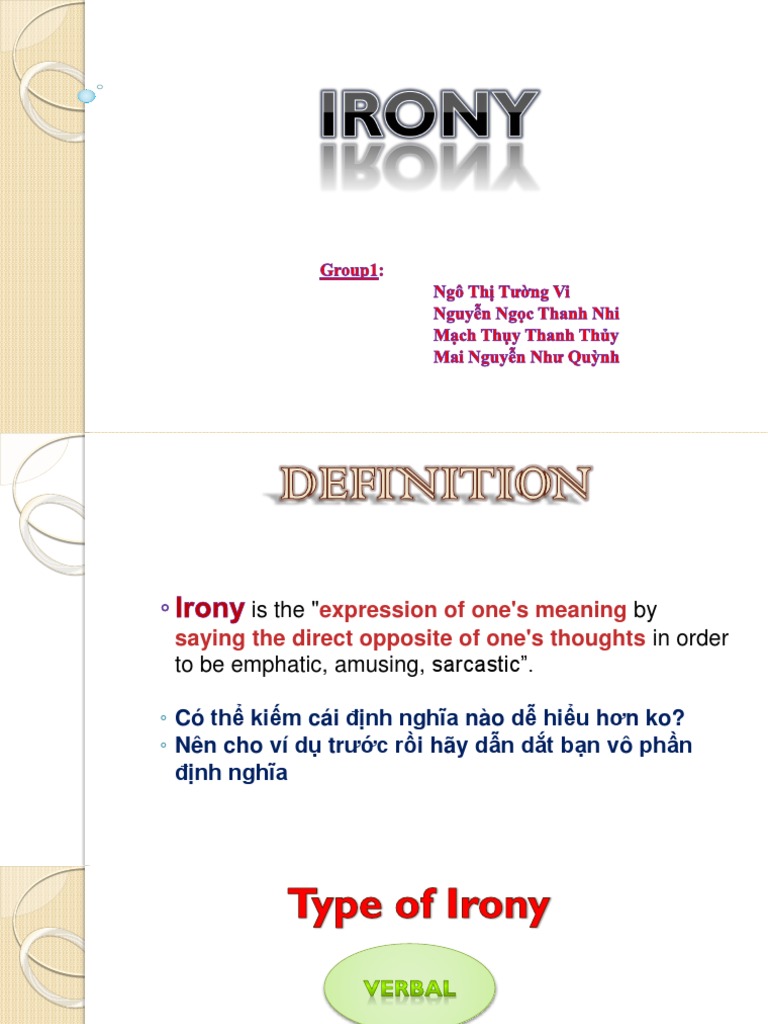 Irony PDF Irony Romeo And Juliet