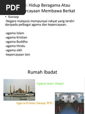 Agama Dan Kepercayaan Pdf