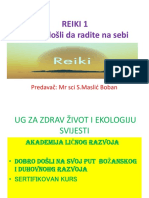 Reiki 1 Maslic