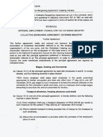 Wage Agreement 1st May To 31st December 2019