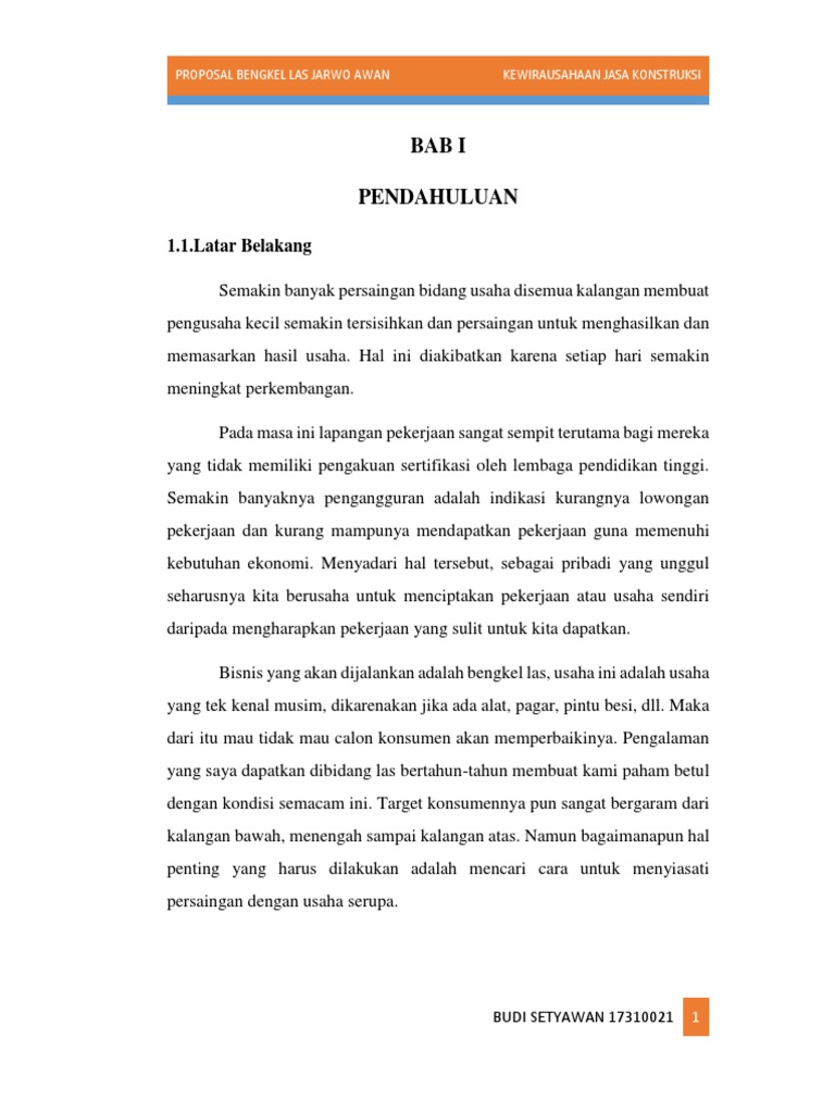 Contoh Brosur Bengkel Las Listrik Terbaru