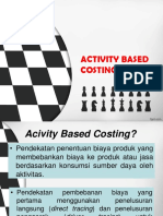 Activity Based Costing